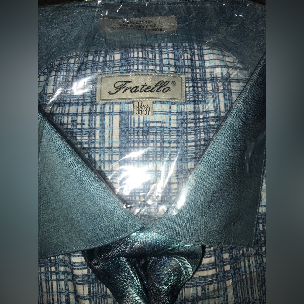 Brand New With Tag Fratello Dress Shirt